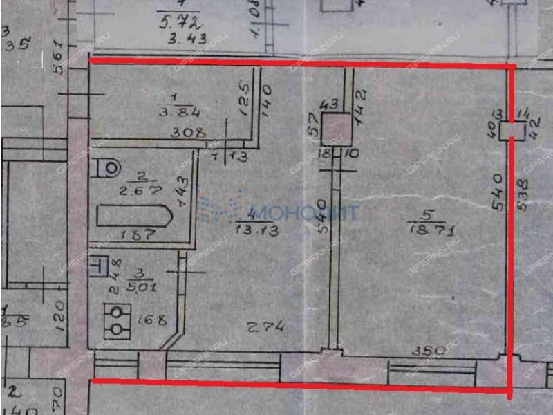 двухкомнатная квартира на проспекте Ильича дом 28
