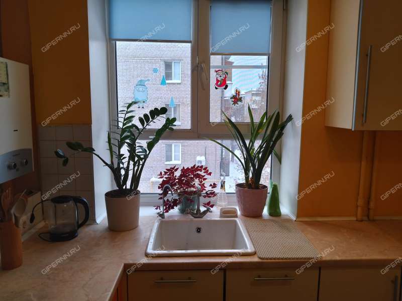 двухкомнатная квартира на улице Героя Советского Союза Поющева дом 19