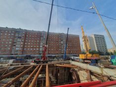 Фото со стройплощадки. Новый щит для продления метро собирают на улице Горького