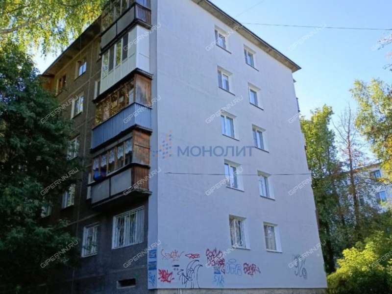 двухкомнатная квартира на улице имени Генерала Ивлиева дом 2