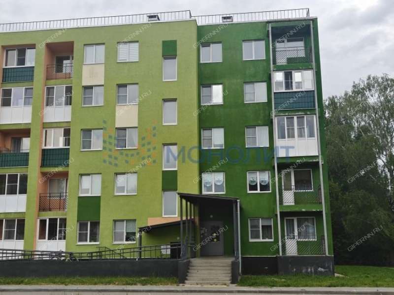 двухкомнатная квартира на улице 11 Годовщины Октября дом 1 город Выкса
