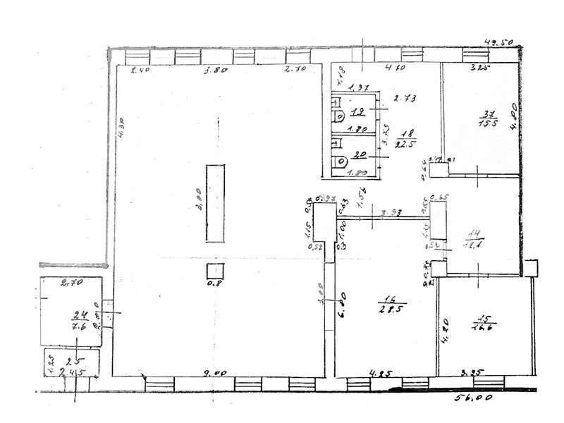 помещение под торговую площадь на улице Челюскинцев