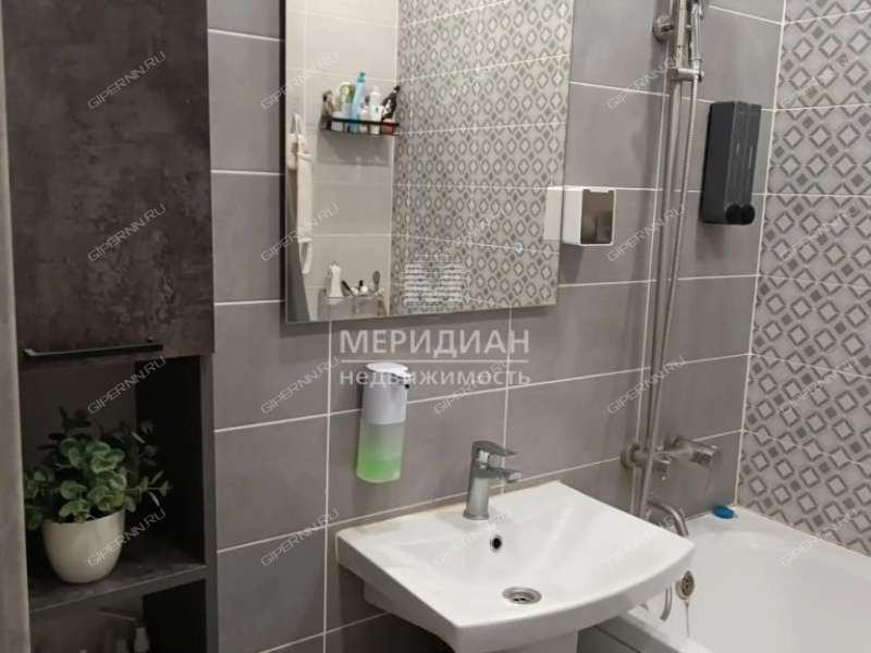 двухкомнатная квартира на улице Владимира Лузянина дом 1