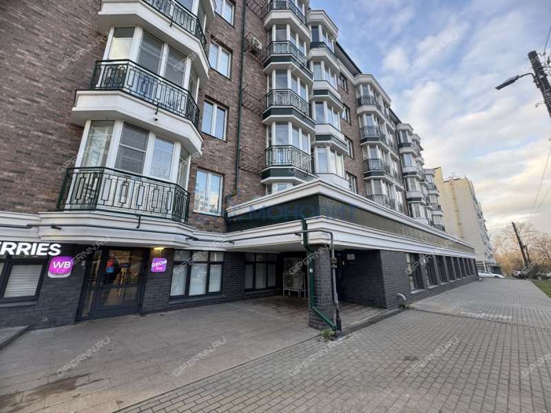 двухкомнатная квартира на улице Соревнования дом 3