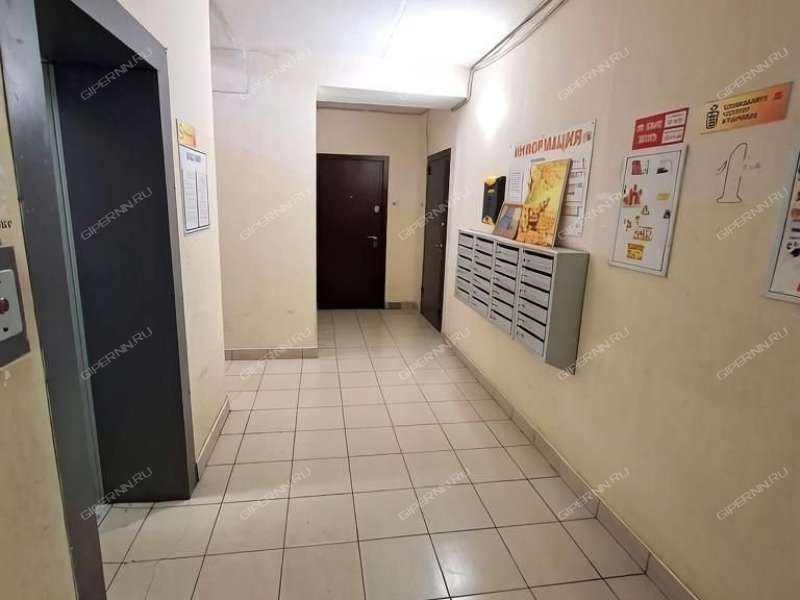 однокомнатная квартира на улице Строителей дом 9В к1 город Дзержинск