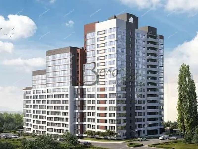 трёхкомнатная квартира в новостройке на Деловой улице