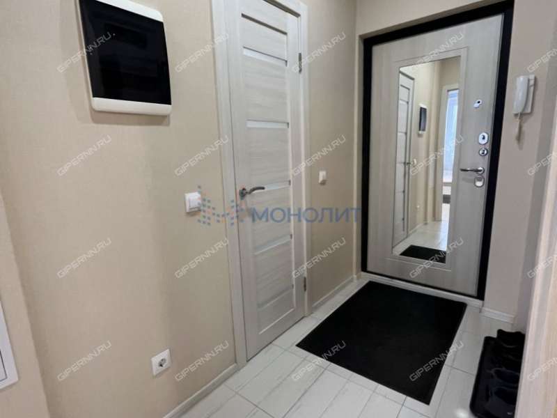 двухкомнатная квартира на улице Надежды Сусловой дом 22Б