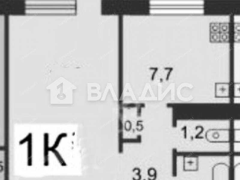 однокомнатная квартира на Народной улице дом 34
