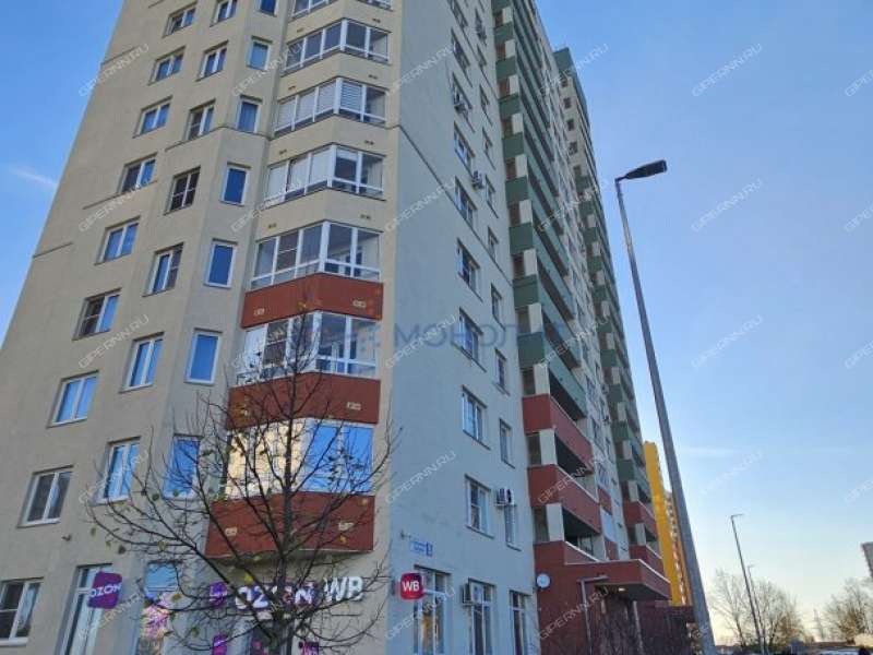 однокомнатная квартира на улице Академика Сахарова дом 117 к2
