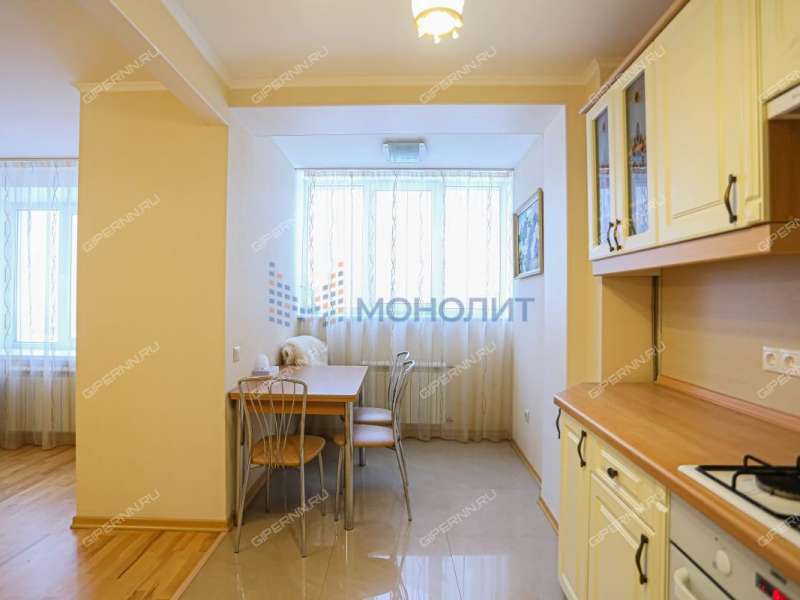 двухкомнатная квартира на улице Родионова дом 193 к2