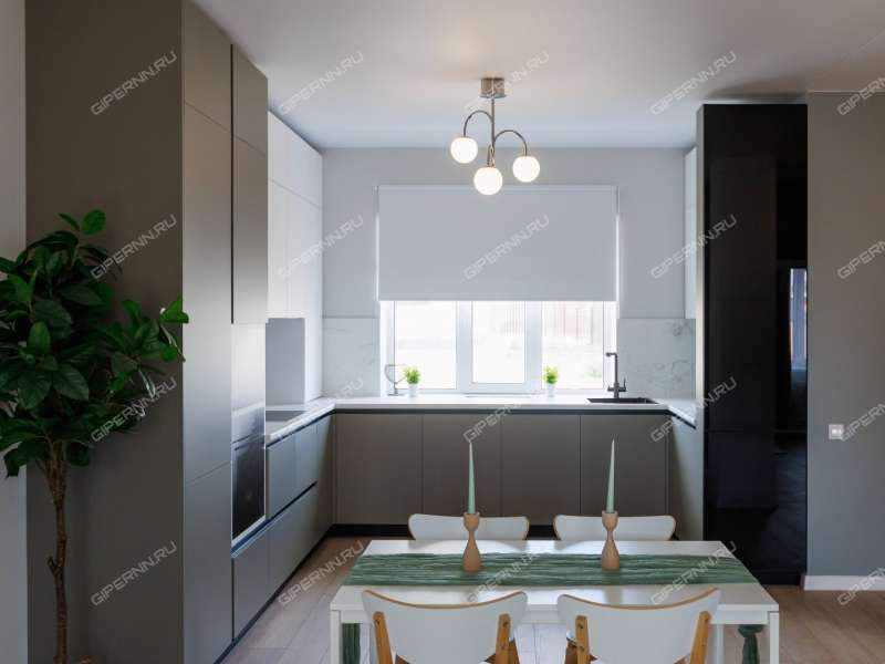 дом на 3-й Цветочной улице деревня Крутая