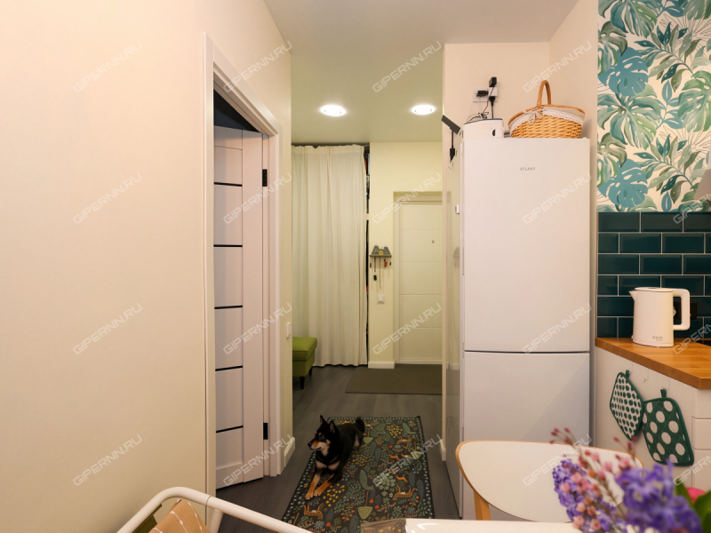 двухкомнатная квартира на Артельной улице дом 8 к1