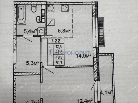 1-komnatnaya-ul-belinskogo-d-23 фото