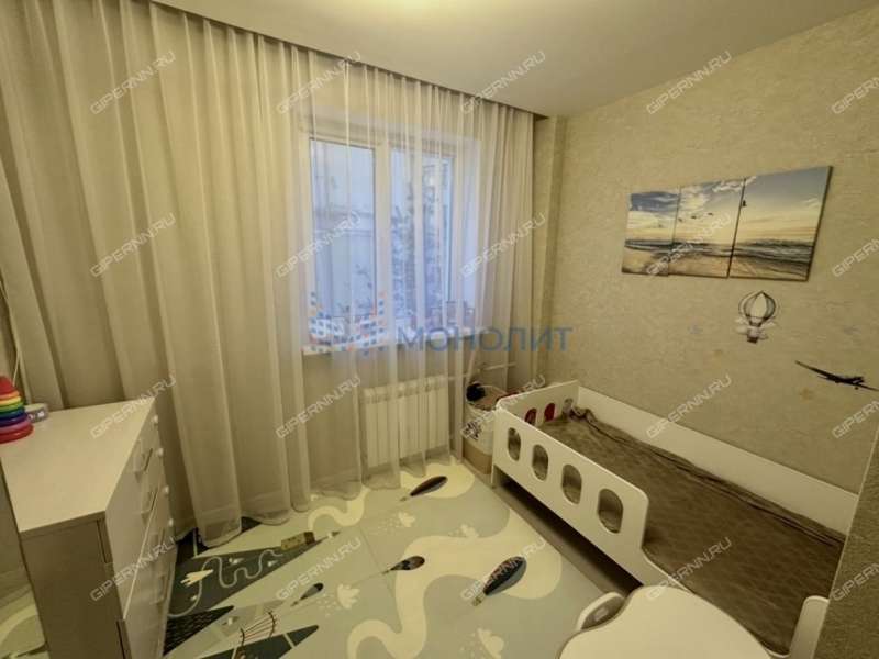 трёхкомнатная квартира на улице Пискунова дом 3 к1