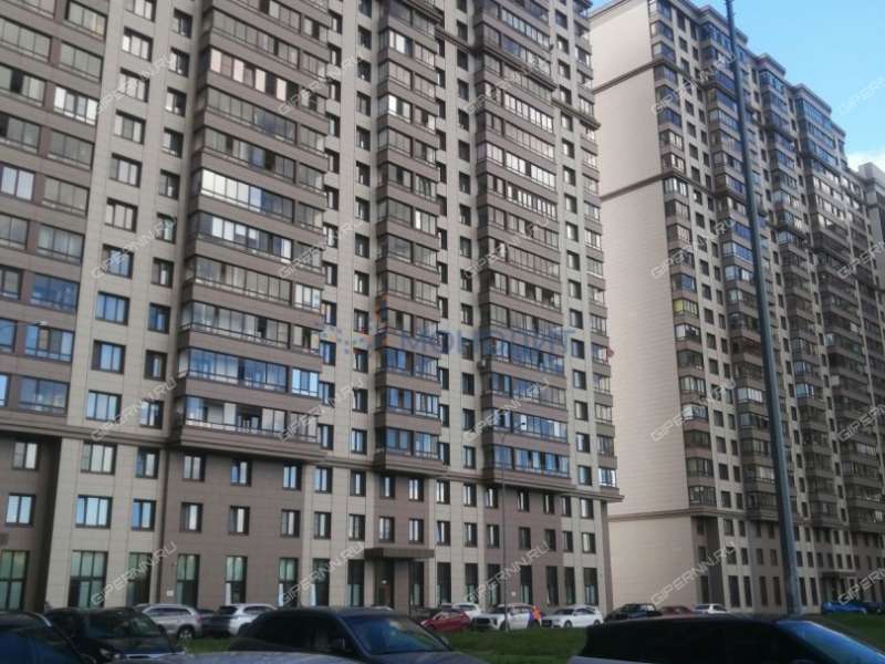 двухкомнатная квартира на улице Июльских Дней дом 1 к2