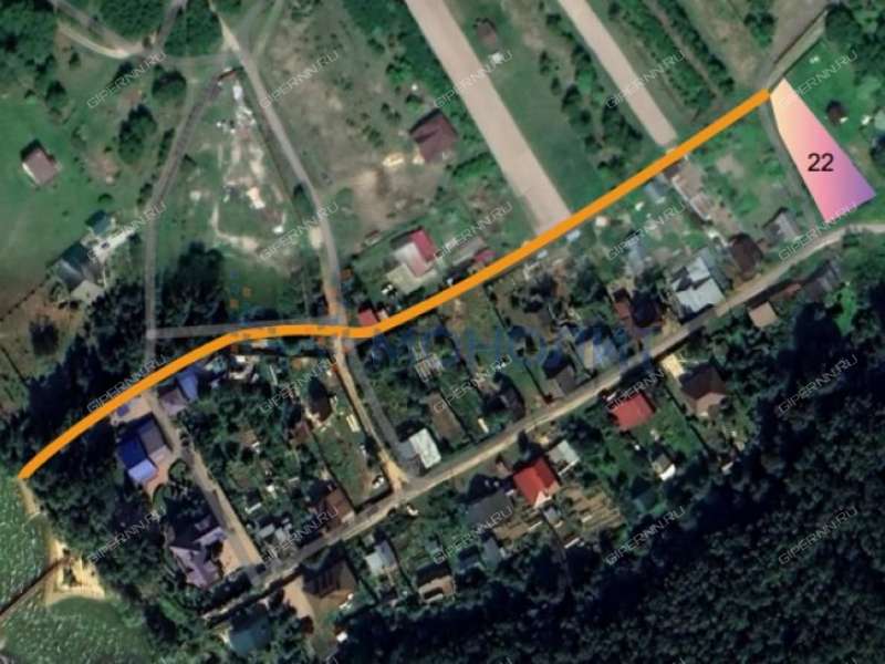 земельный участок 11 соток деревня Нагавицино