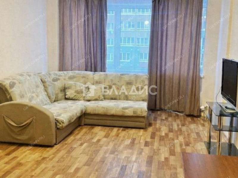 однокомнатная квартира на Первоцветной улице дом 4 к1