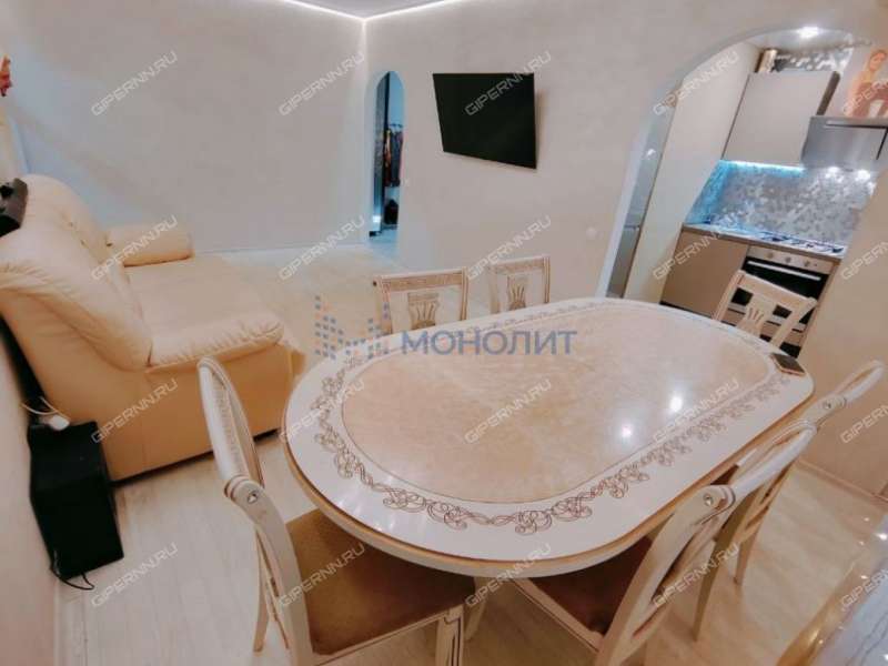 трёхкомнатная квартира на улице Гаугеля дом 21