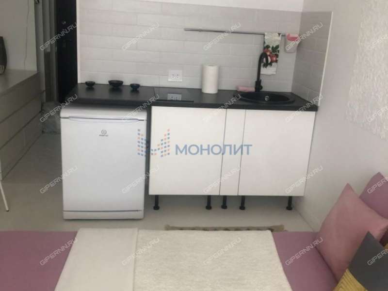 квартира-студия на улице Красная Поляна дом 7 деревня Афонино