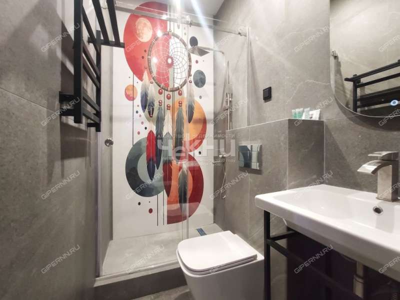 однокомнатная квартира на Алексеевской улице дом 24/27