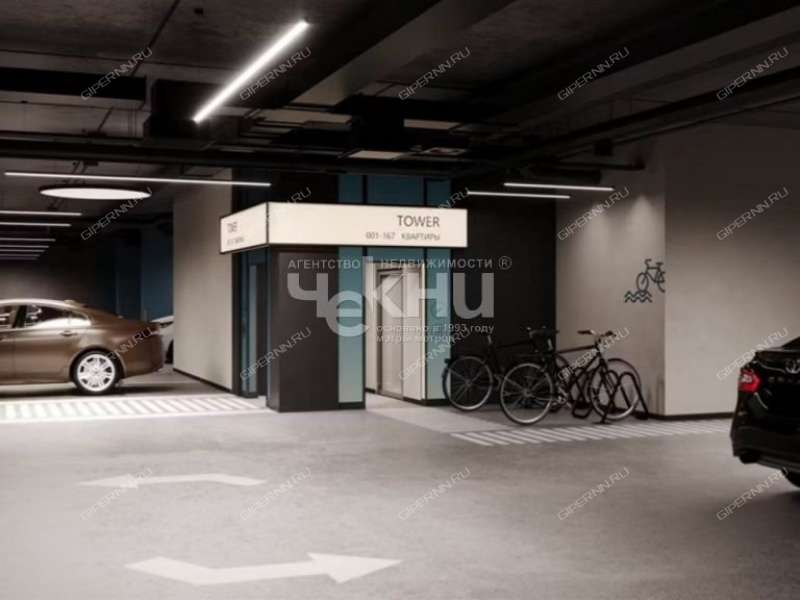 однокомнатная квартира в новостройке на Черниговской улице