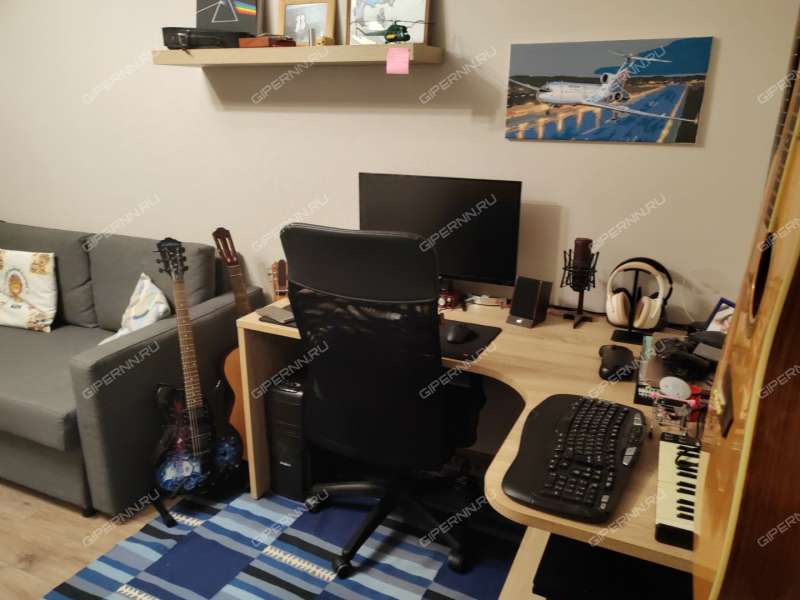 однокомнатная квартира на улице Глеба Успенского дом 1 к7