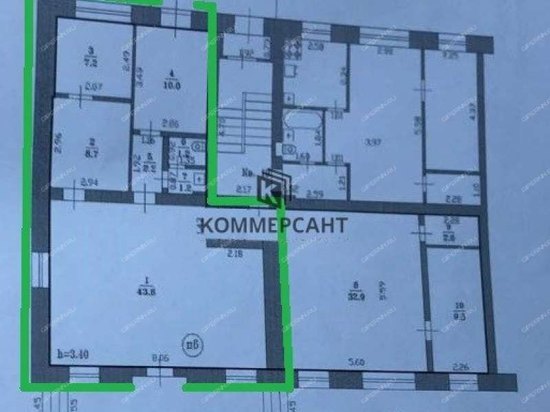 помещение под торговую площадь на улице Октябрьской Революции