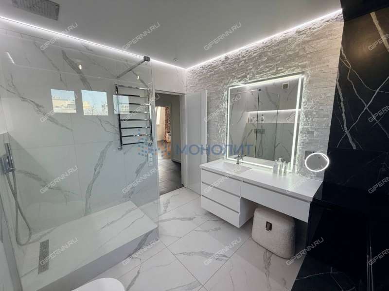 трёхкомнатная квартира на улице Минина дом 29