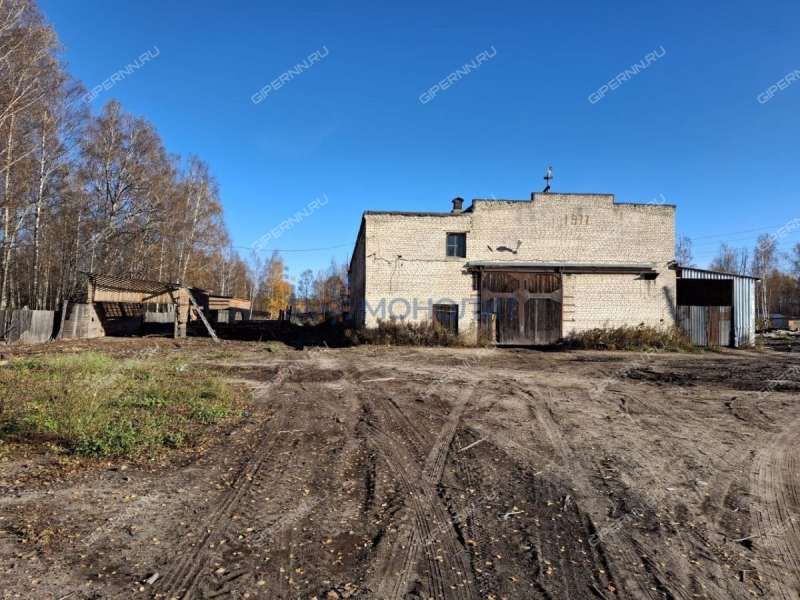 имущественный комплекс под склад, производственную площадь на Советской улице деревня Хахалы