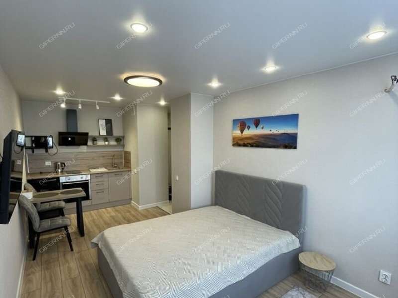 квартира-студия на проспекте Гагарина дом 101 к2