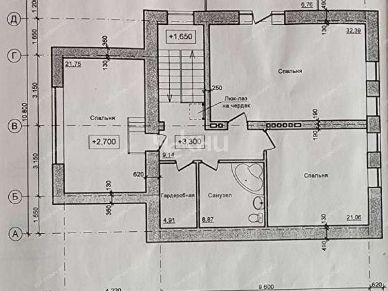дом на улице Пушкина рабочий посёлок Большое Козино