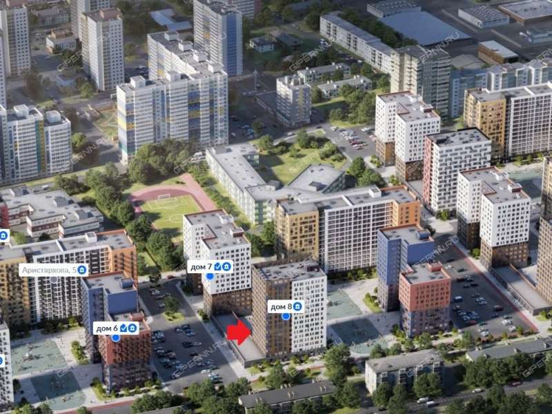 помещение под торговую площадь на улице Героя Советского Союза Аристархова