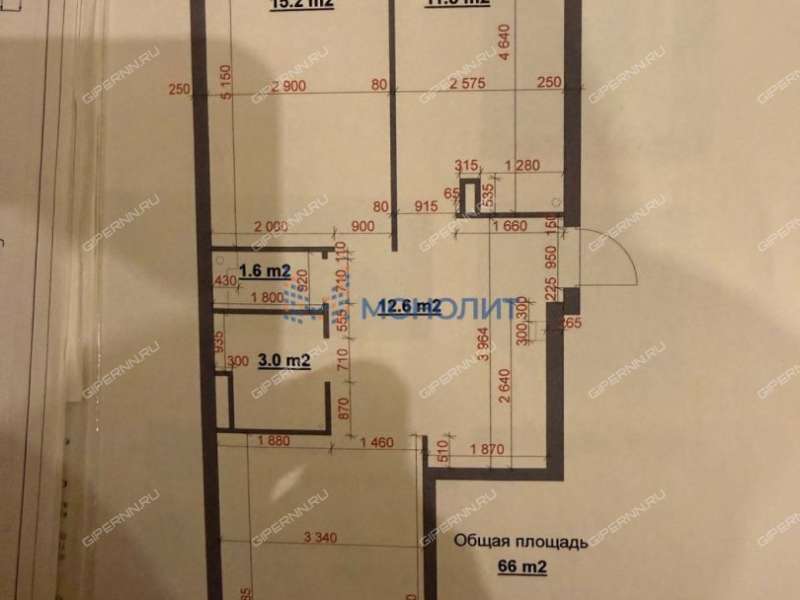 двухкомнатная квартира на Рыбинской улице дом 75
