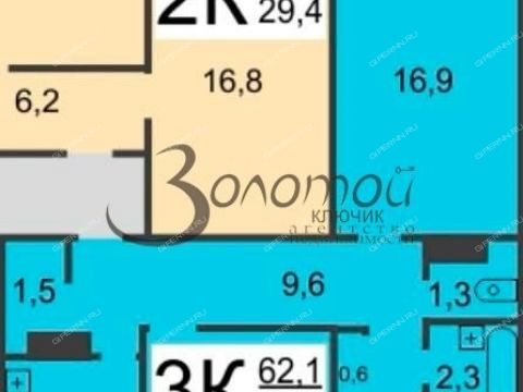 3-komnatnaya-ul-kosmicheskaya-d-54 фото