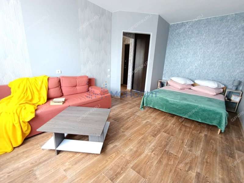 однокомнатная квартира на Бурнаковской улице дом 61