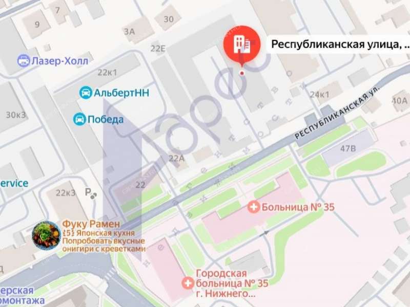 помещение под склад на Республиканской улице