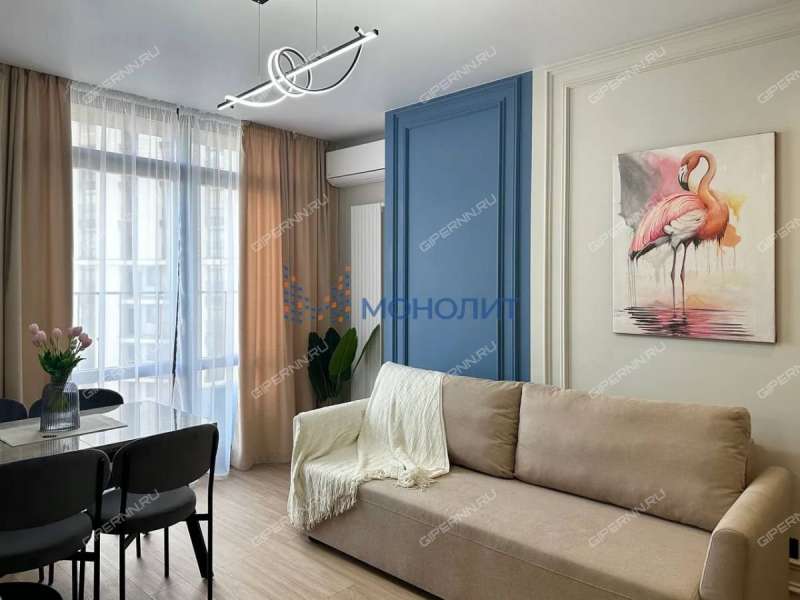 однокомнатная квартира на улице Владимира Высоцкого дом 1