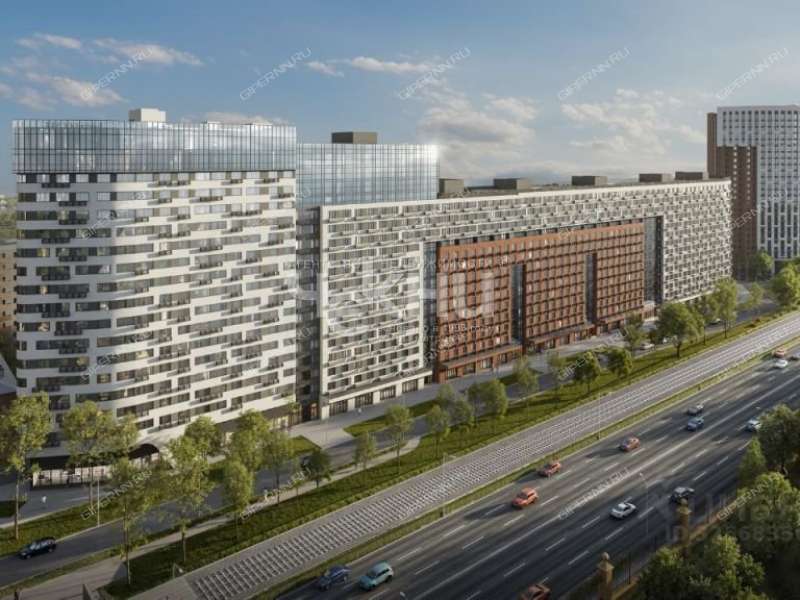 трёхкомнатная квартира в новостройке на Батумской улице