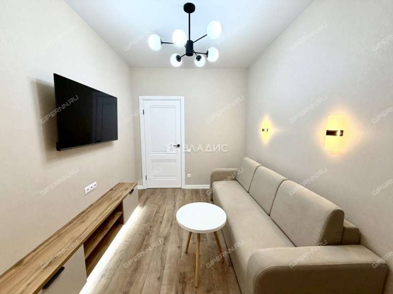 двухкомнатная квартира на улице Героя Советского Союза Аристархова дом 9