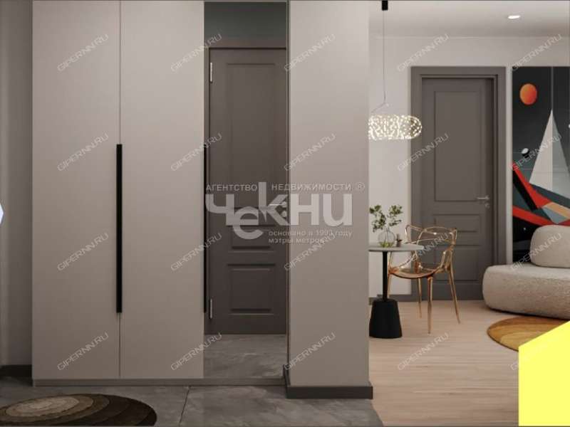 трёхкомнатная квартира на Батумской улице