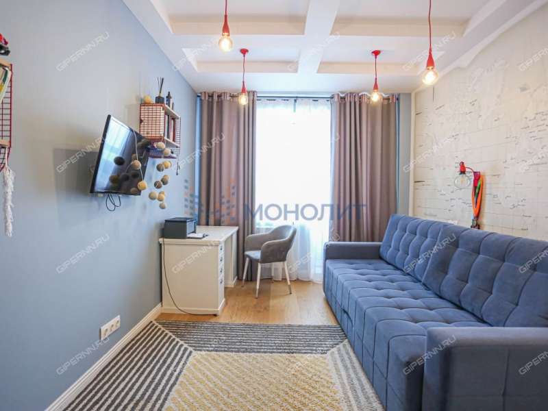 трёхкомнатная квартира на Мещерском бульваре дом 9