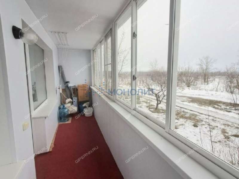 двухкомнатная квартира на улице Попова дом 28Б город Дзержинск