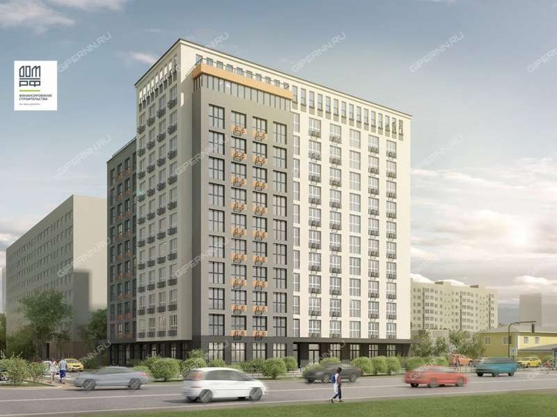 однокомнатная квартира в новостройке на Мурашкинской улице