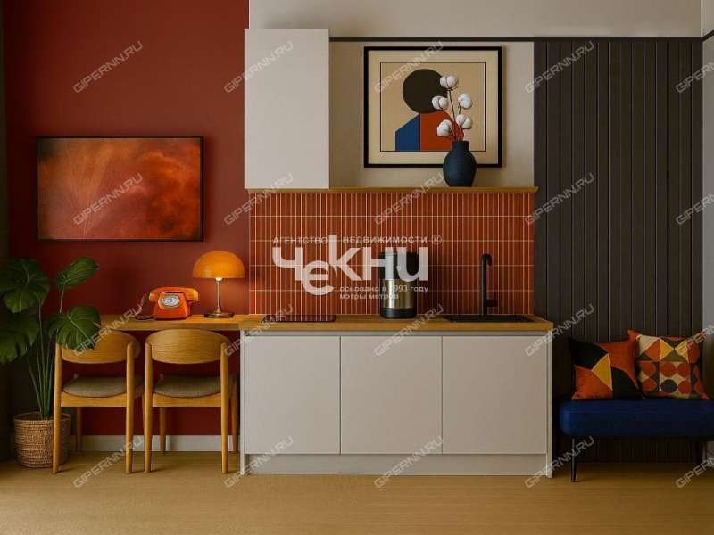 однокомнатная квартира на Алексеевской улице дом 24/27