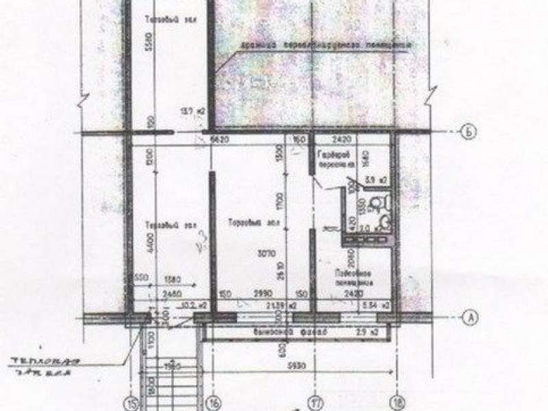 помещение под торговую площадь на улице Бекетова
