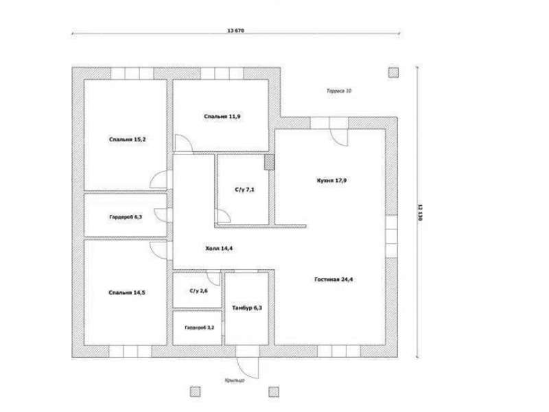 дом на  рабочий посёлок Малое Козино