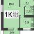 однокомнатная квартира на Снежной улице дом 27 к1