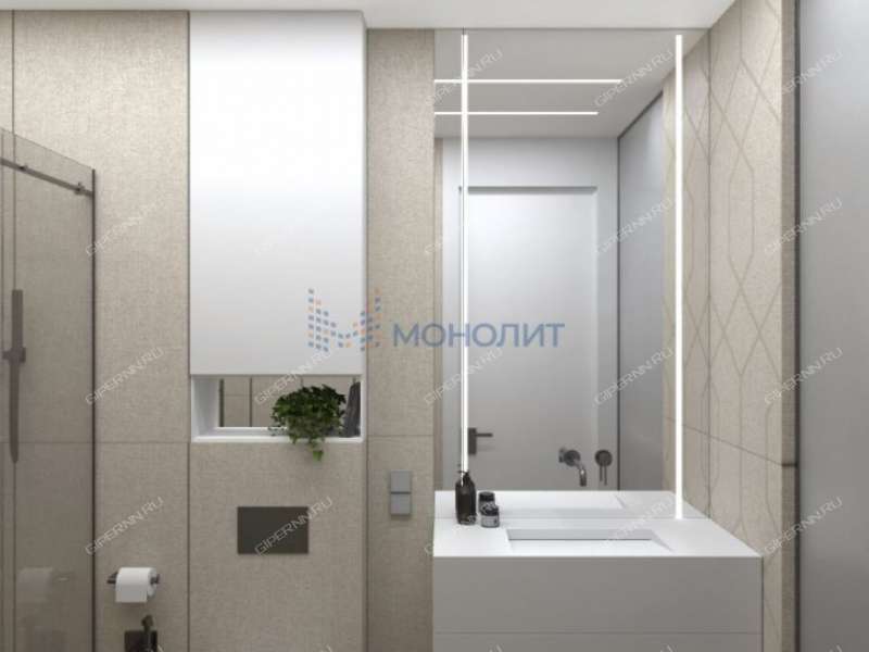 трёхкомнатная квартира на улице Белинского дом 66