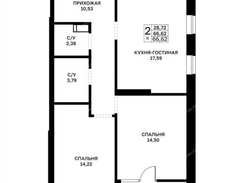 2-komnatnaya-v-granicah-ulic-strazh-revolyucii-gvardeycev-50-letiya-pobedy-evgeniya-nikonova-17 фото