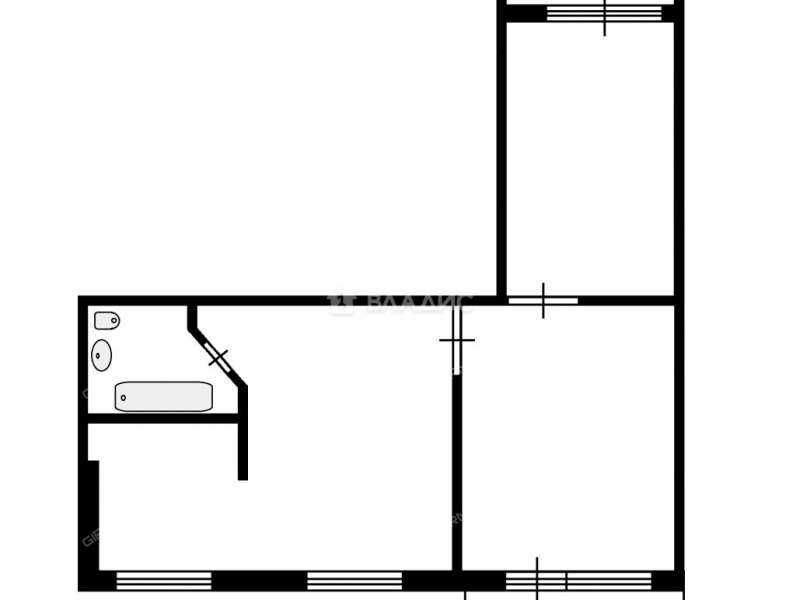трёхкомнатная квартира на Пятигорской улице дом 12